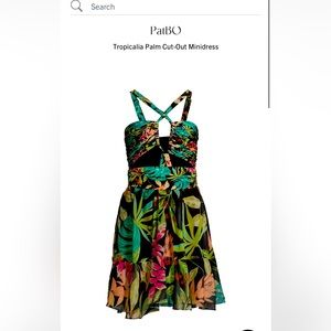 PatBo multicolored dress. Brand new never worn